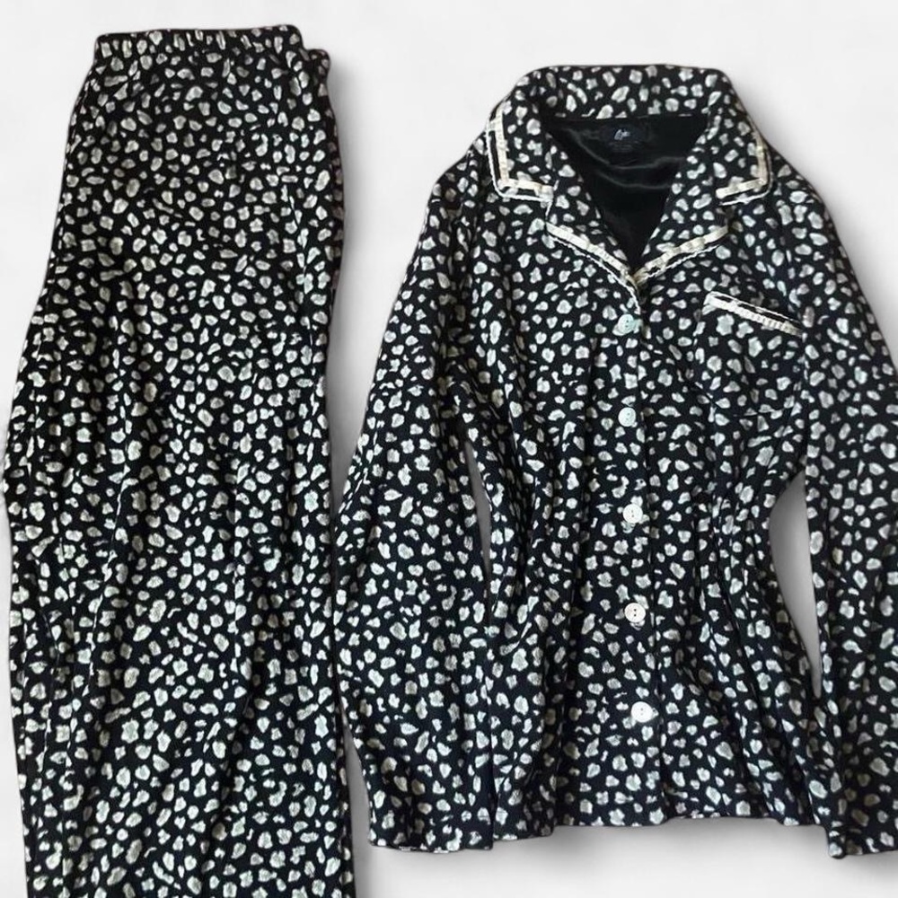 Aria Monochrome Pajama Set